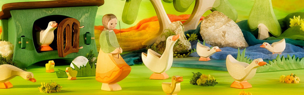 Hühner, Gänse, Enten