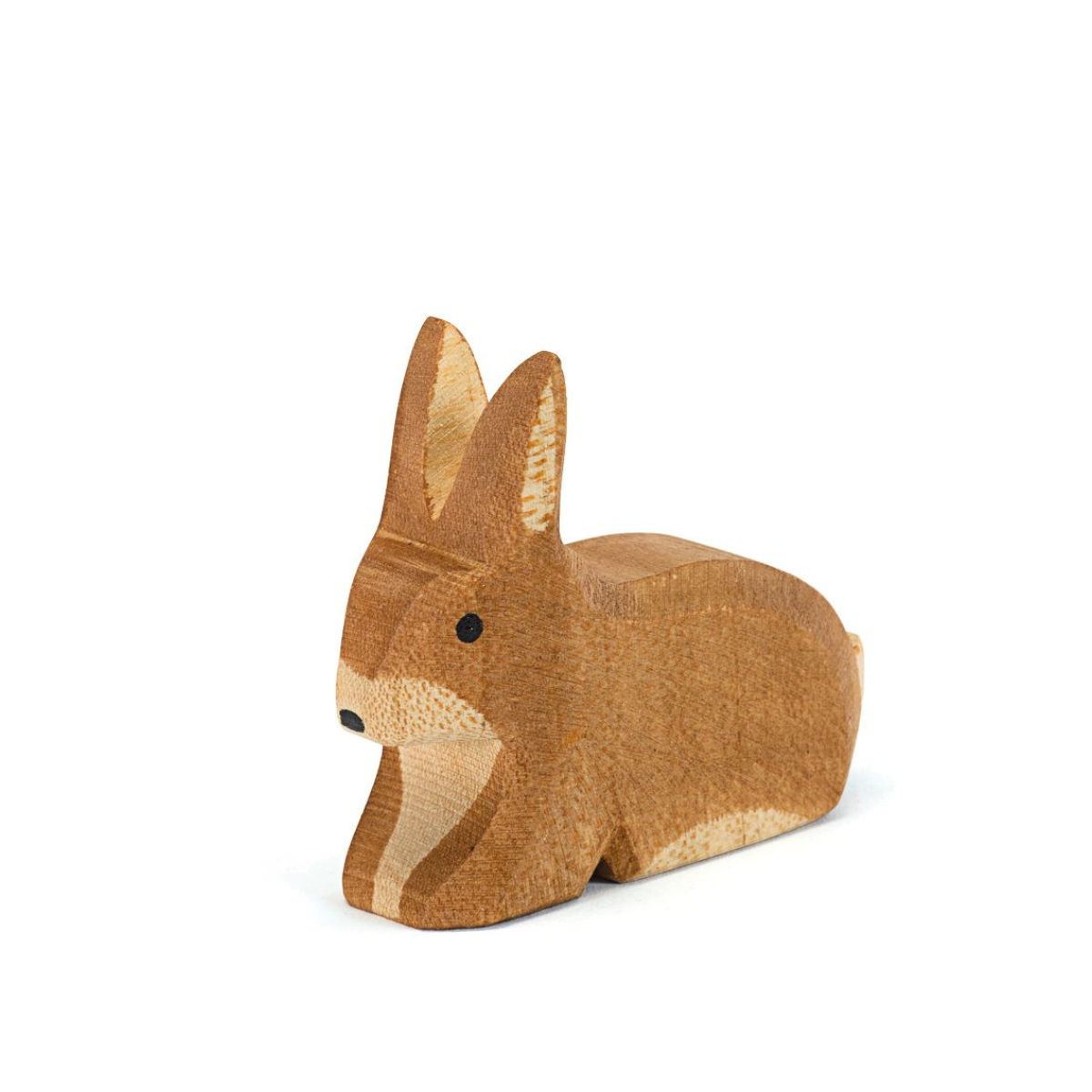 Hase gefleckt sitzend
