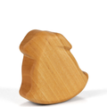 Natural Wood Rocking Rabbit