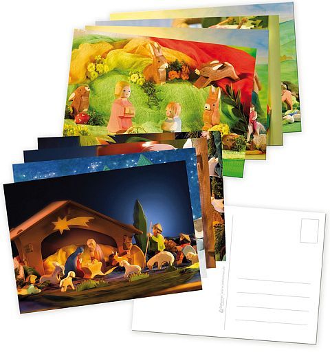 Postkarte (VE10) Schutzengelpyramide